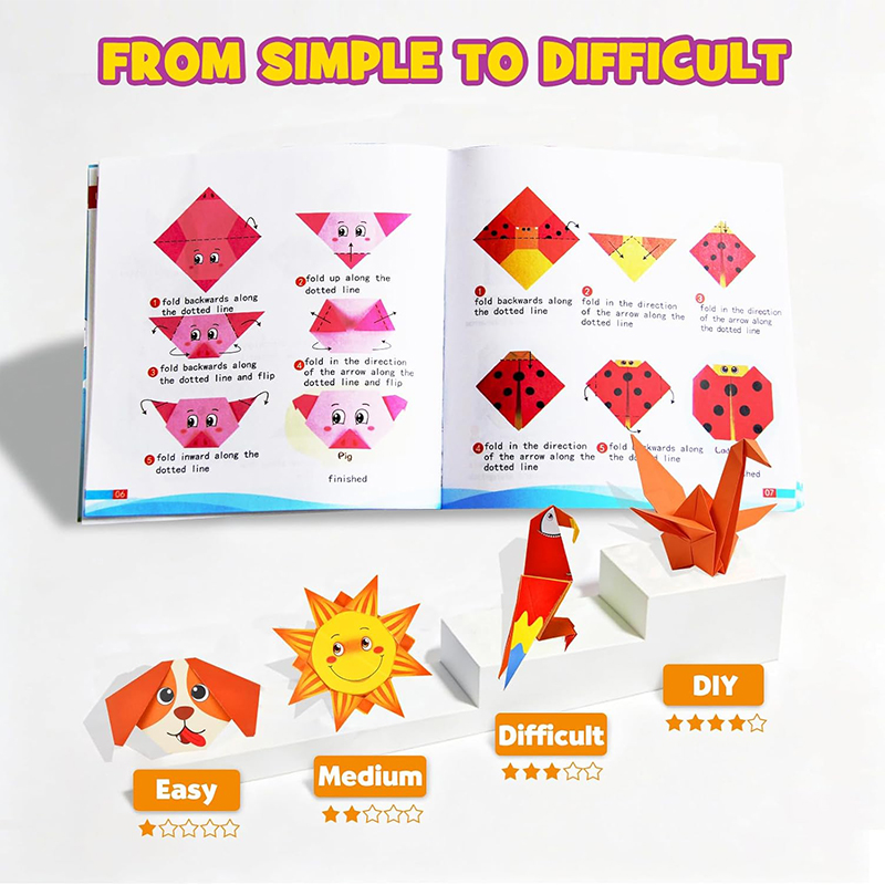 Origami Paper Craft Kits Guidi - Art Craft Book 评论和价格
