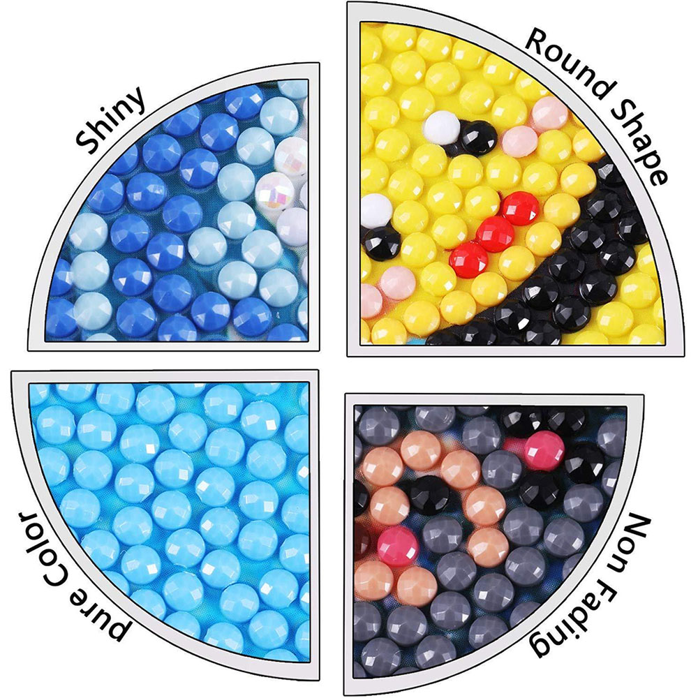 Easy Diamond Painting Stickers - Art Craft For Toddlers 评论和价格