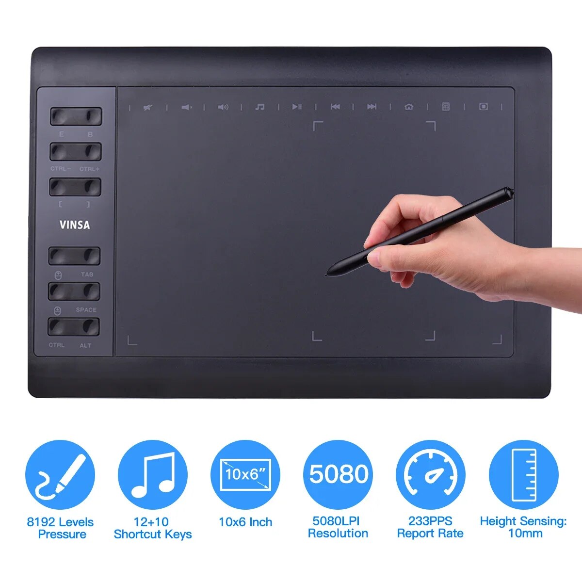 10x6 Inch Professional Graphic - Art Craft Online 评论和价格