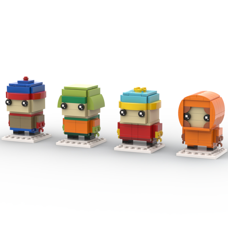 336pcs MOC South Park BrickHea - Art Craft Idea 评论和价格