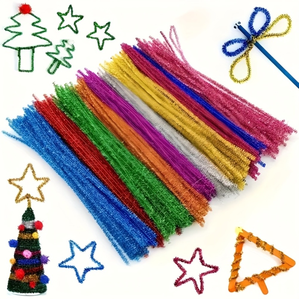 100Pcs 30cm Sparkling Plush Pi - Art Craft House Making 评论和价格