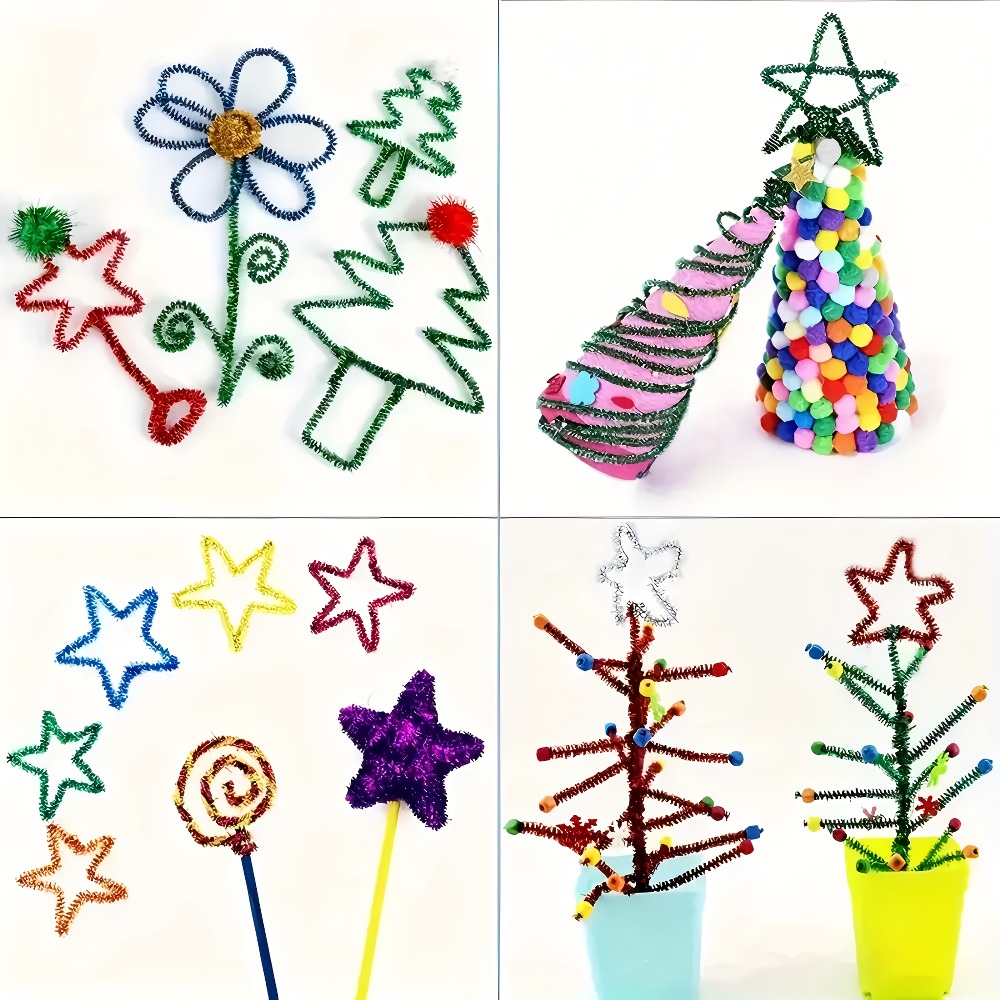 100Pcs 30cm Sparkling Plush Pi - Art Craft House Making 评论和价格