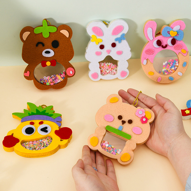 DIY Animal Shake Pendant Art C - Art Craft For Toddlers 评论和价格