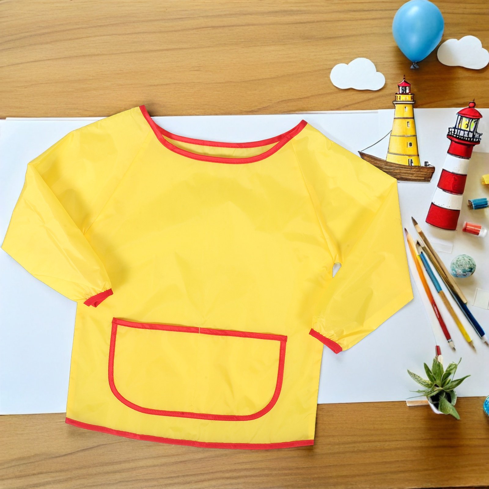Toddler Waterproof Art Smock L - Art Craft Toddlers 评论和价格