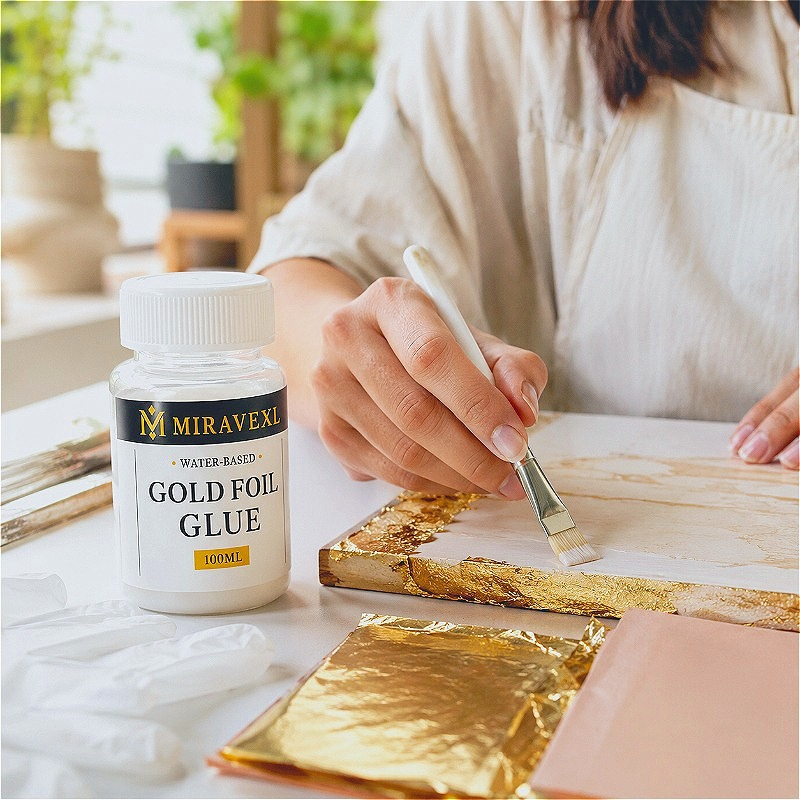 50/100ml Water Based Gold Foil - Art Craft House Making 评论和价格