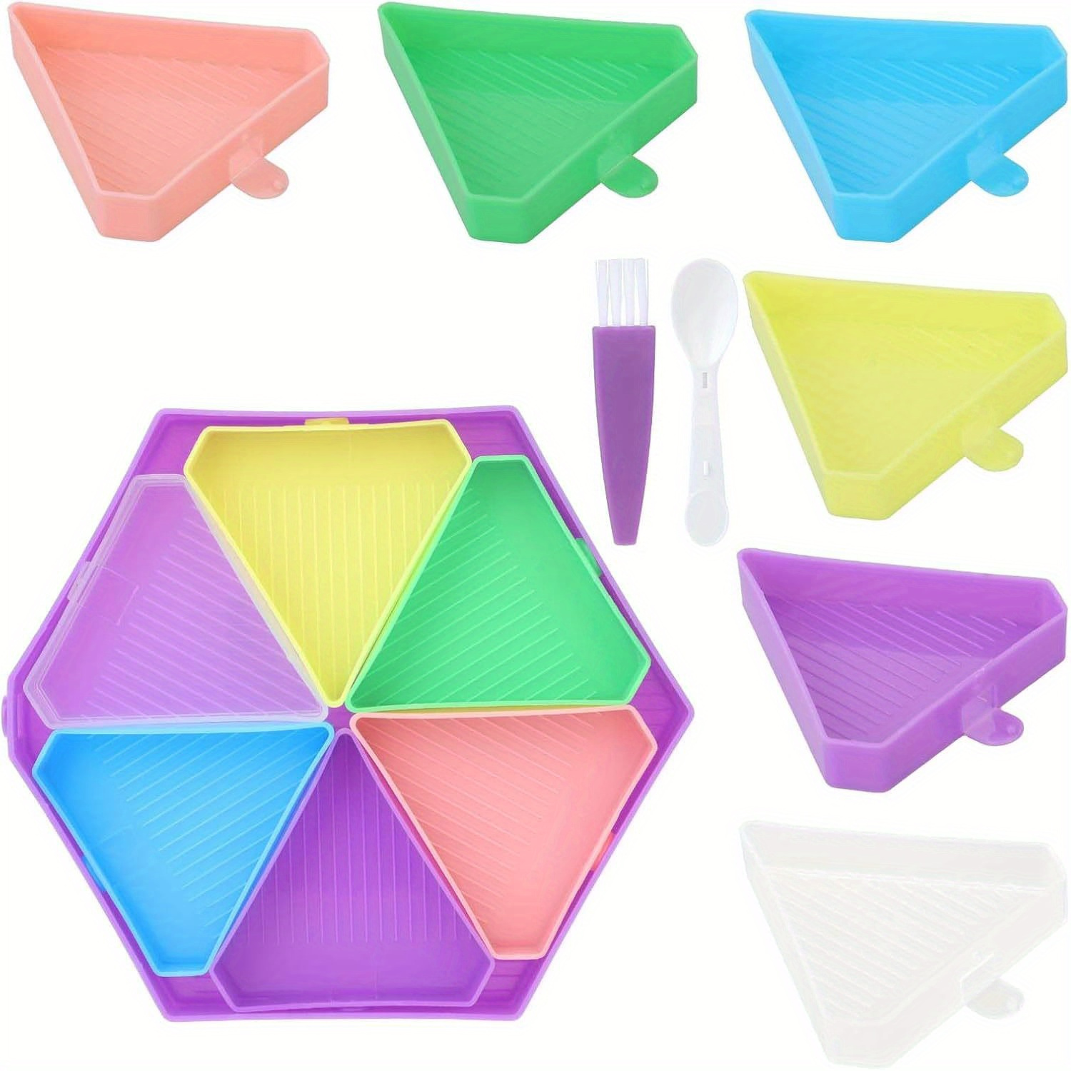 9PCS New Diamond Painting Tray - Diamond Painting Kit 评论和价格