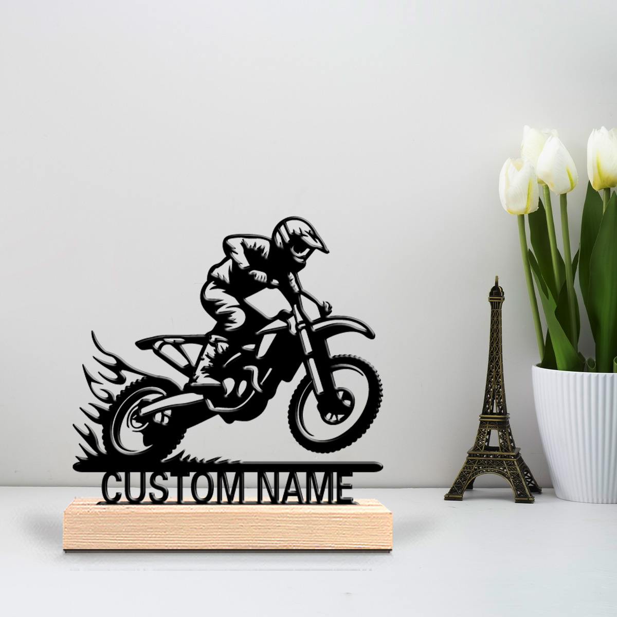 1pc Simple Motorcyclist Custom - Art Craft Simple 评论和价格