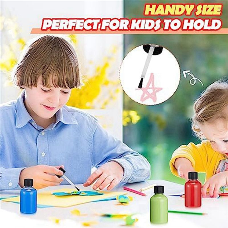 HRBAJ-48 Pcs Plastic Empty Glu - Art Craft Toddlers 评论和价格