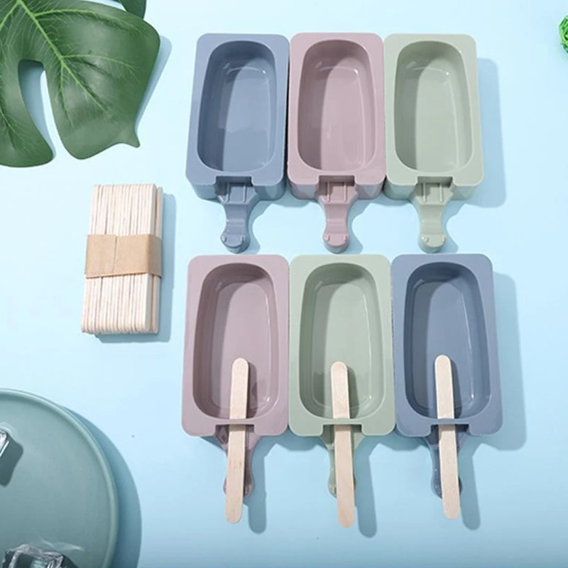  50/100Pcs Popsicle Sticks Pu - Art Craft Ice Cream 评论和价格
