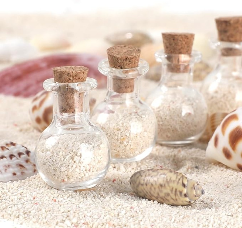 Transparent Mini Cork Stopper  - Art And Craft For Xmas 评论和价格