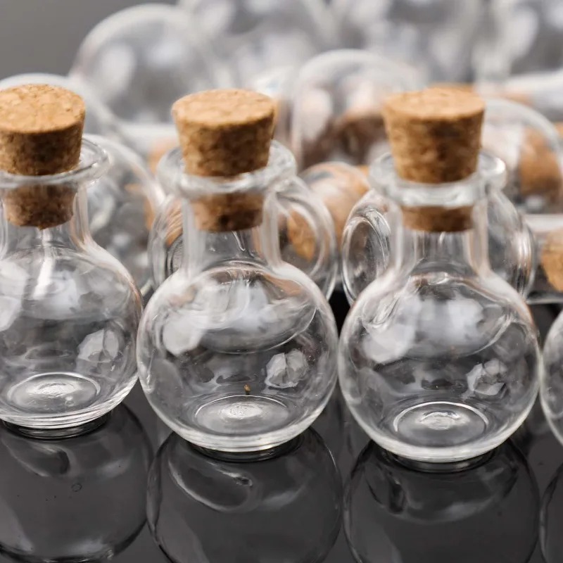 Transparent Mini Cork Stopper  - Art And Craft For Xmas 评论和价格