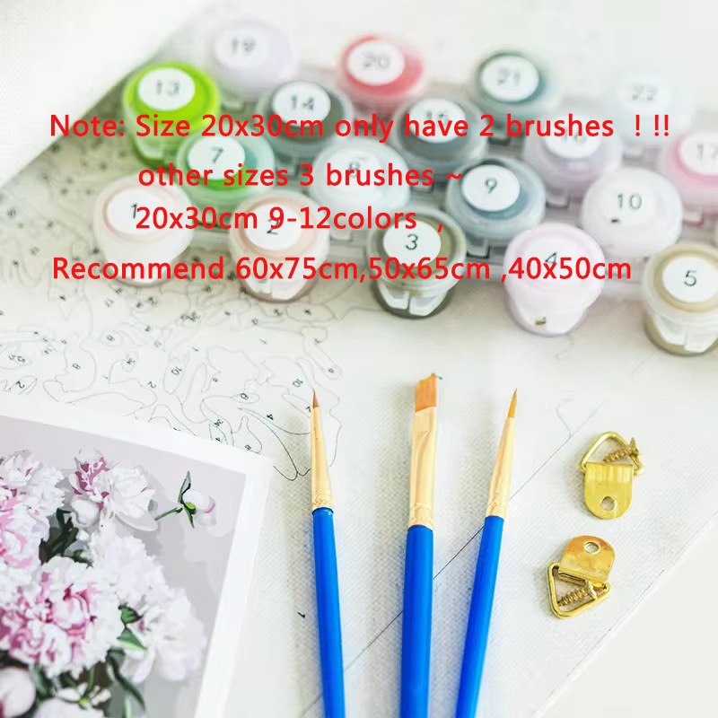 GATYZTORY Eyes Painting By Num - Art Craft Idea 评论和价格