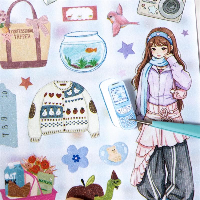 TIANZI 24 Sheets Cartoon Home  - Art Craft Book 评论和价格