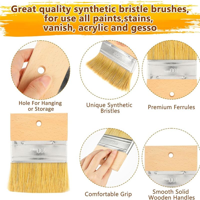 Brush Home Decor 5 Inch Acryli - Art Craft Blend 评论和价格
