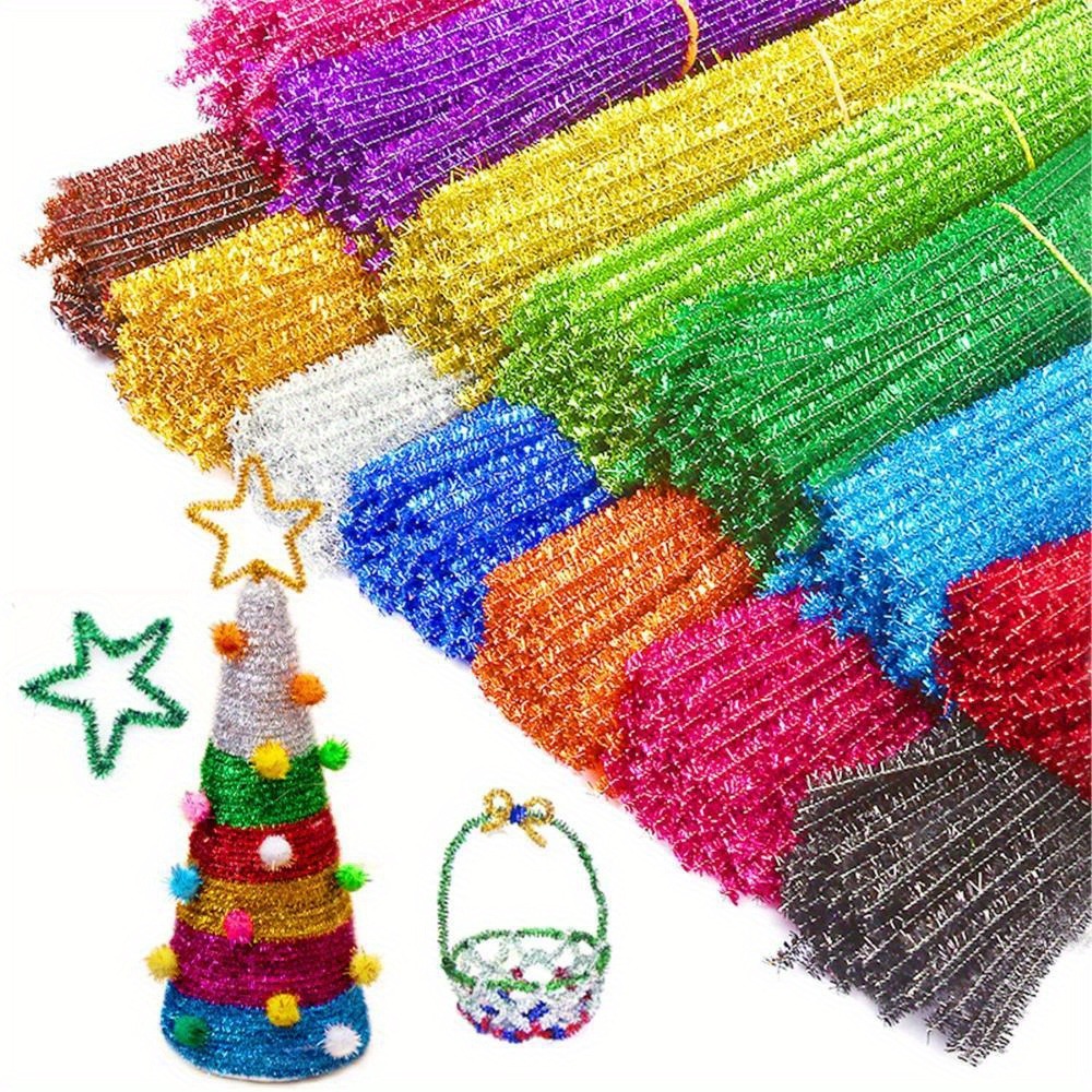 Sparkling Plush Pipe Cleaners  - Art Craft House Making 评论和价格