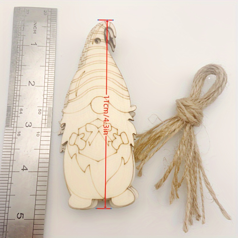 Paintable Blank Wooden Christm - Art And Craft For Xmas 评论和价格