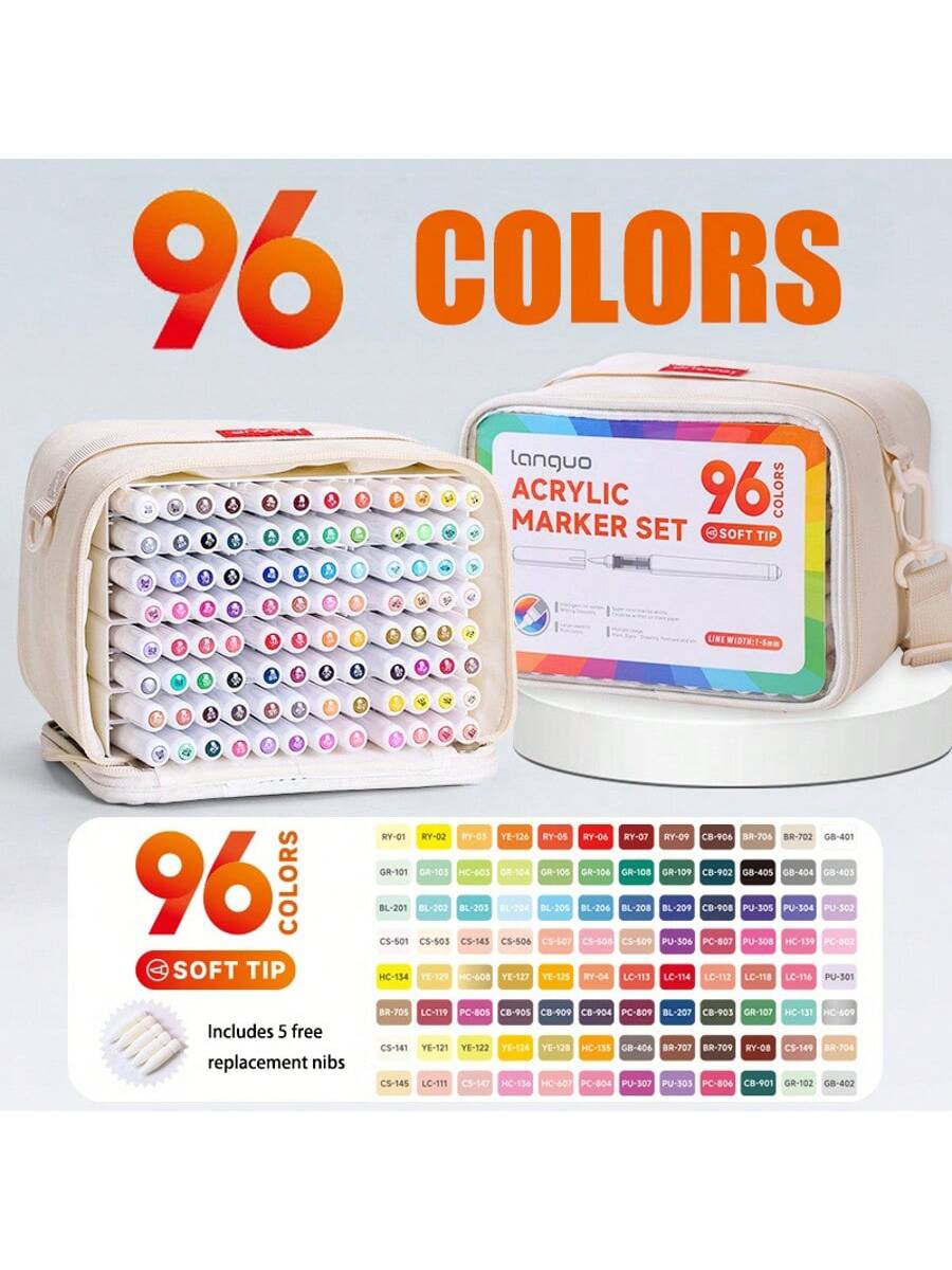 Languo 96/240 Colors Direct Li - Illustration Marker Set 评论和价格
