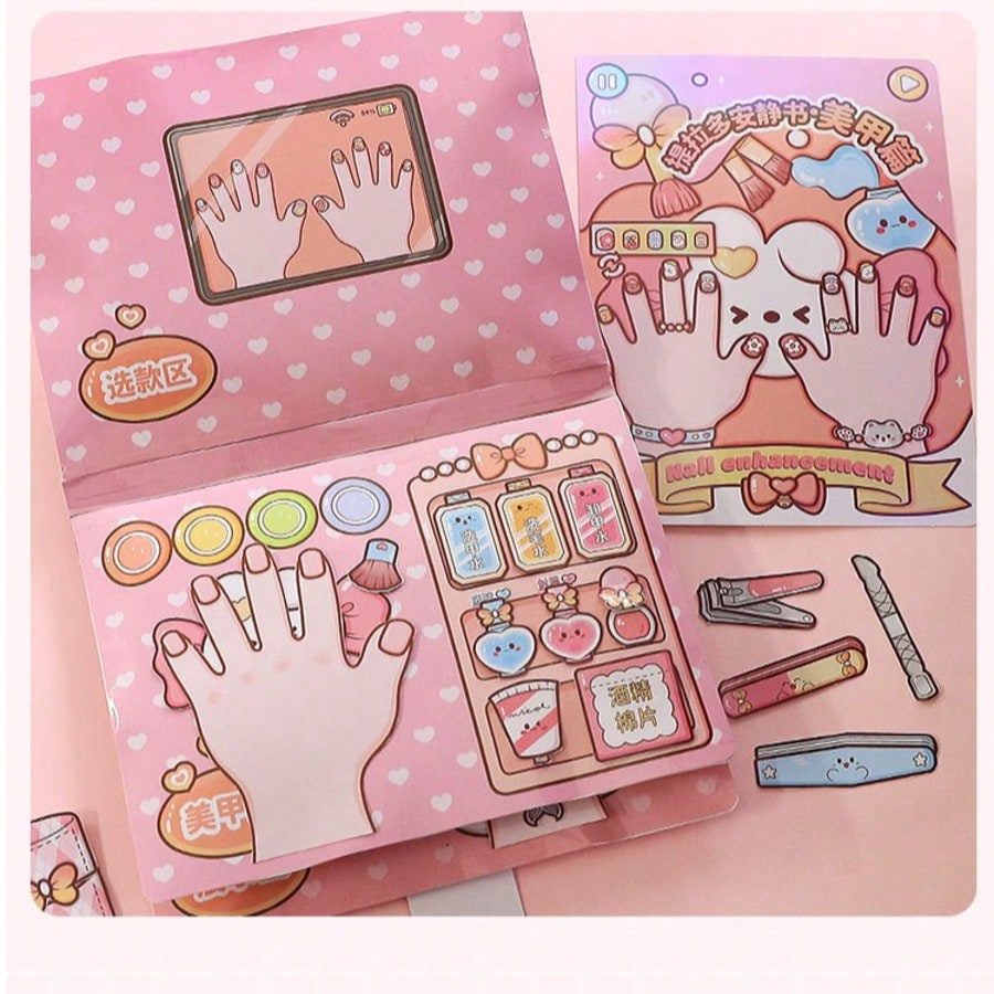 Pink Children DIY Nail Salon Q - Art Craft Book 评论和价格