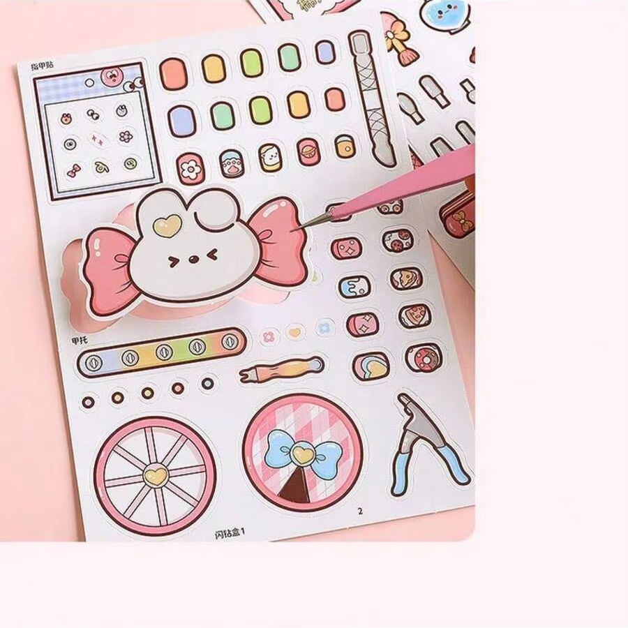 Pink Children DIY Nail Salon Q - Art Craft Book 评论和价格