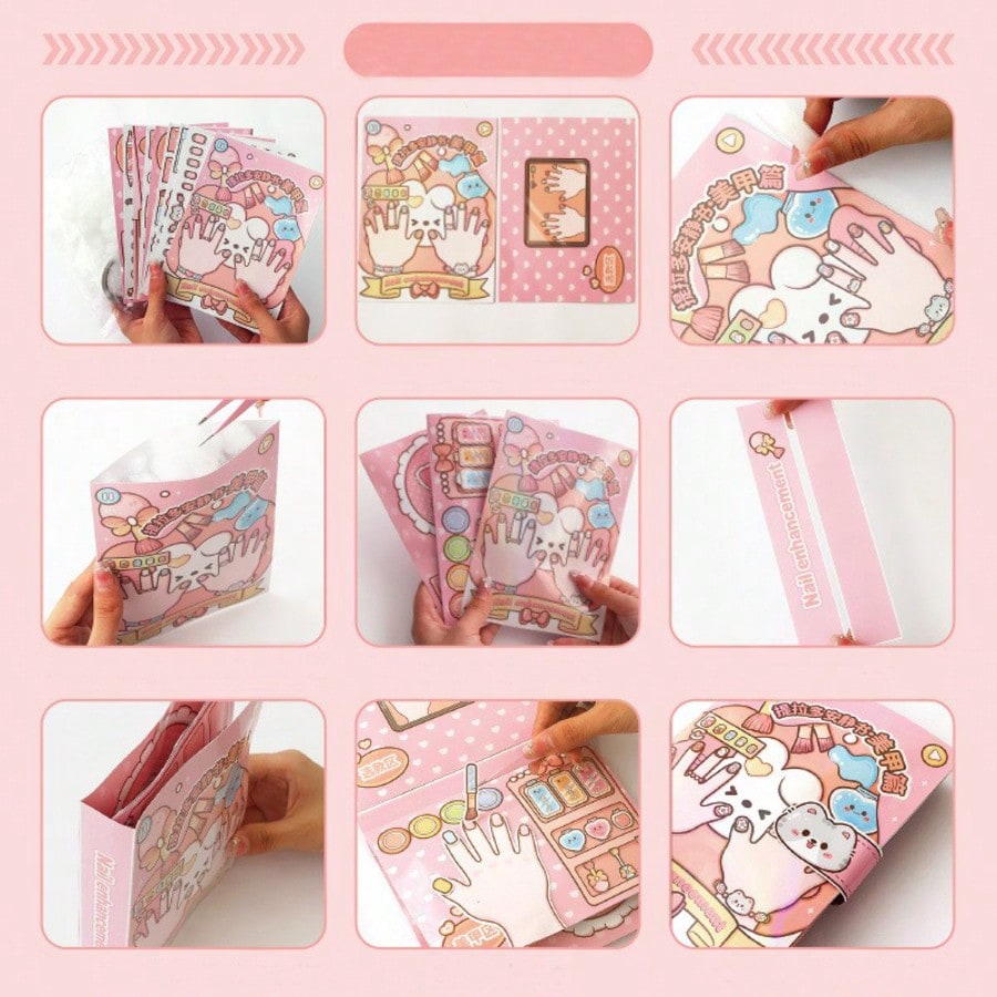 Pink Children DIY Nail Salon Q - Art Craft Book 评论和价格