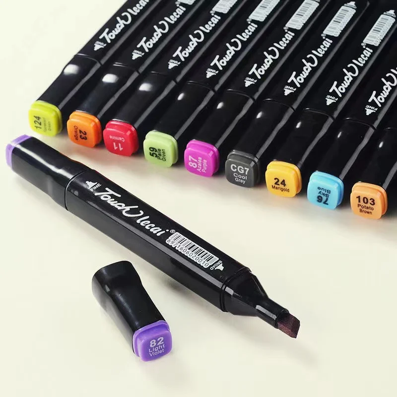 12 Colors/set  Macaron Alcohol - Illustration Marker Set 评论和价格