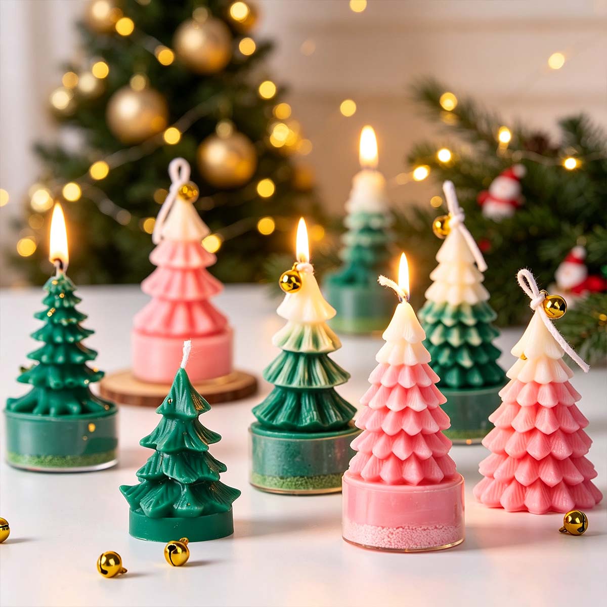 3D Christmas Tree Silicone Can - Art And Craft For Xmas 评论和价格
