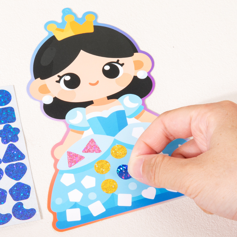 2-in-1 DIY Mosaic Sticker & Co - Art Craft Dinosaurs 评论和价格