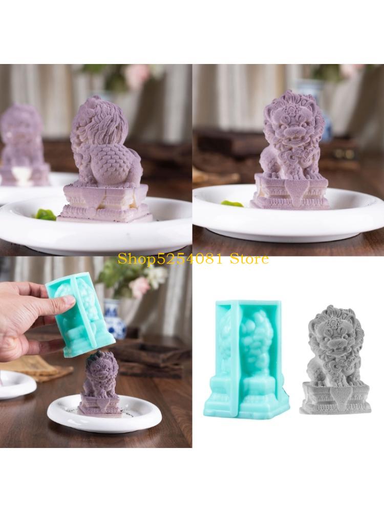 AXYC Safe Chinese Lions Silico - Art Craft Ice Cream 评论和价格