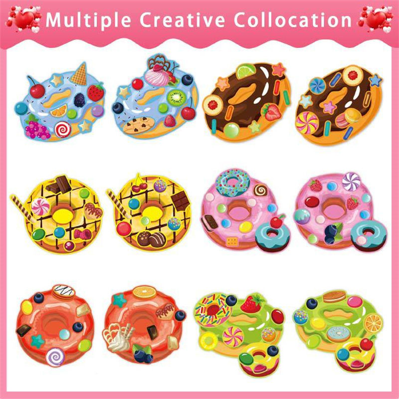 Make a Face Donut Stickers for - Art Craft For Toddlers 评论和价格