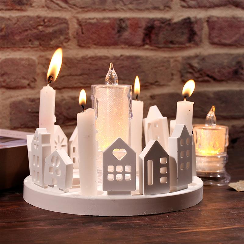 Hollow House Candle Tealight H - Art Craft House Making 评论和价格